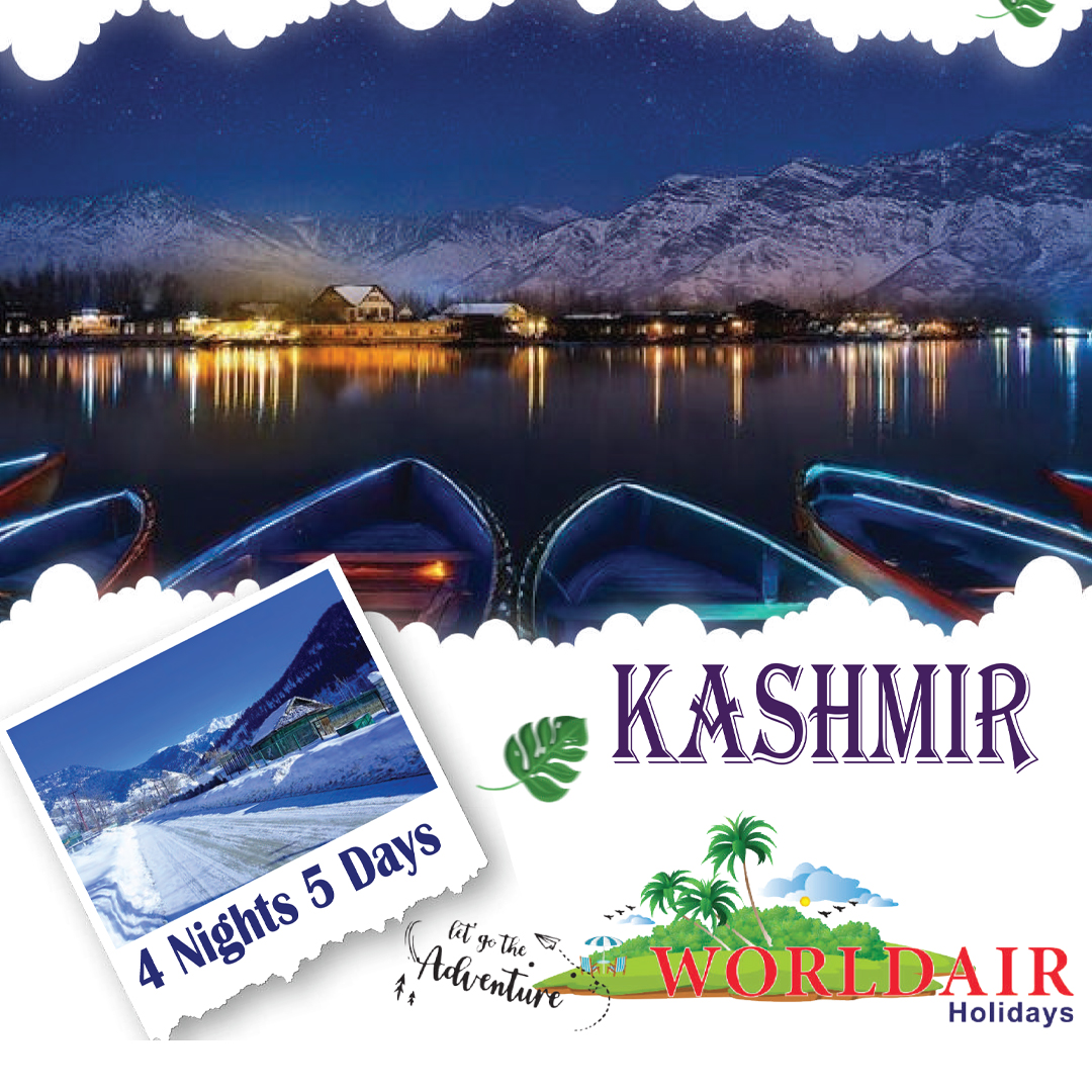 KASHMIR 4 NIGHTS 5 DAYS PACKAGE