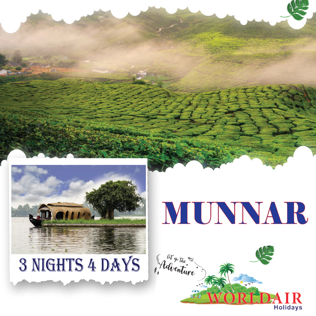 MUNNAR 3 NIGHTS 4 DAYS
