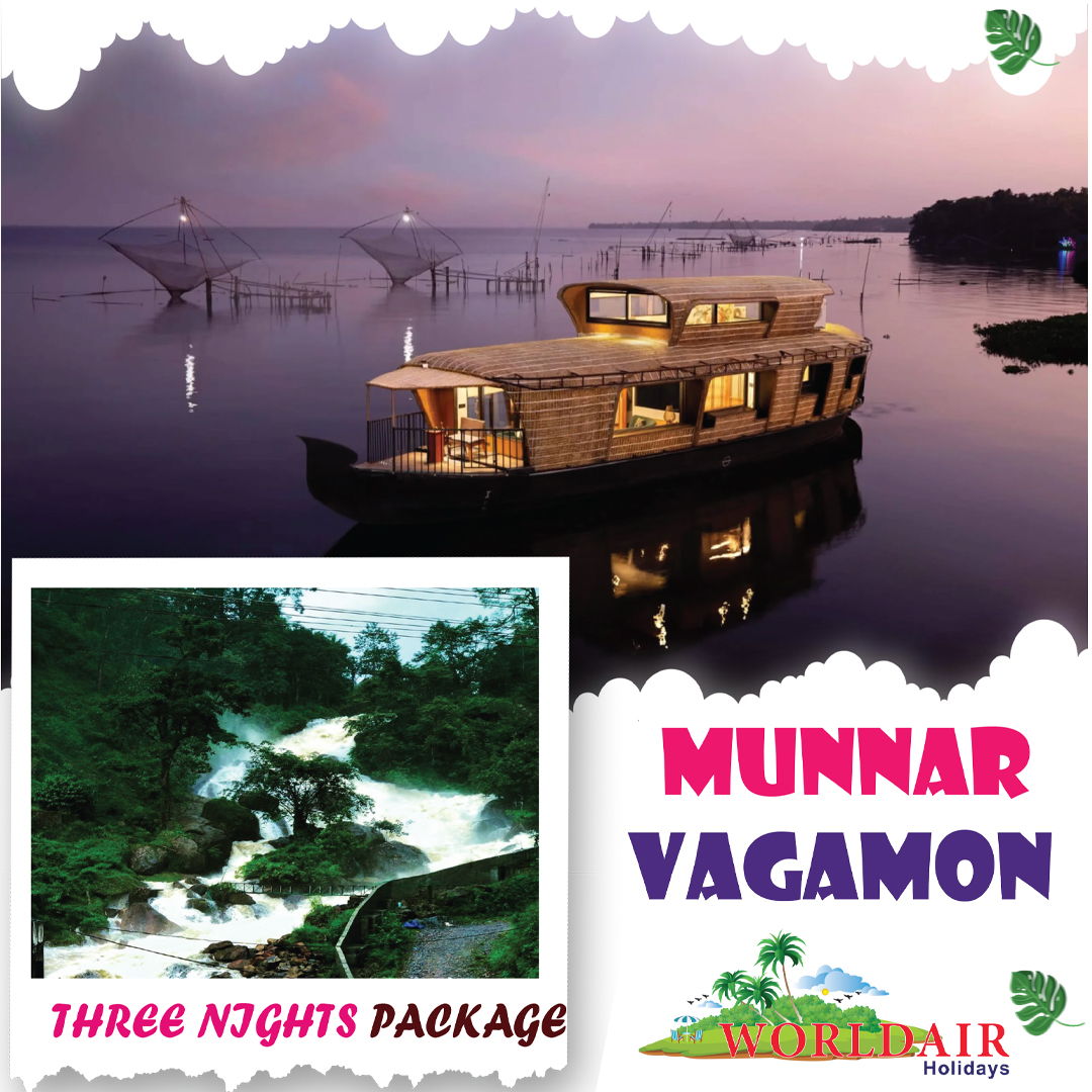 MUNNAR, VAGAMON 3 NIGHTS 4 DAYD